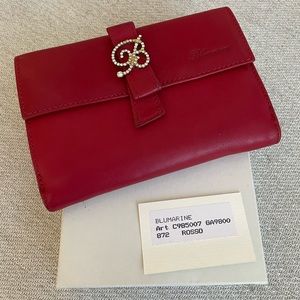 Blumarine Wallet - Color Red